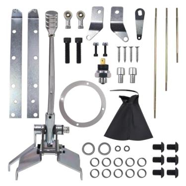 Imagem de MINETPS Conjunto de câmbio de transmissão automática HRC12-940 com haste de 30,5 cm para Chevrolet GM Turbo 350 TH350, kit de câmbio automático de metal