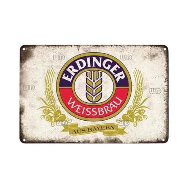 Imagem de Placa De Parede Vintage Da Cerveja Paulaner Da Alemanha, Decoração Em 