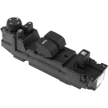 Imagem de Tsinesla Interruptores de botão de janela de carro para Mazda 2 DF-7166-350A, interruptor regulador do passageiro do lado do motorista dianteiro traseiro controle elétrico peças de reposição