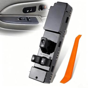 Imagem de 19115820 Interruptor de janela elétrica do lado do passageiro dianteiro direito e fechadura da porta para Chevrolet Silverado Avalanche Tahoe 2003-2007 para GMC Sierra 1500 2500 para Cadillac Escalade