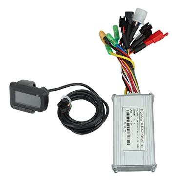 Imagem de Akozon Kit Controlador de Motor de Bicicleta Elétrica 24v 36v 48v 250w-350w Onda Senoidal 17a Com Medidor Lcd En06 para Bicicletas Elétricas e Scooters