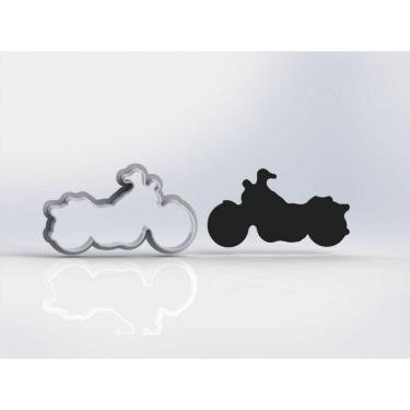 Imagem de Cortador Moto Harley Daividson Tamanho 6Cm