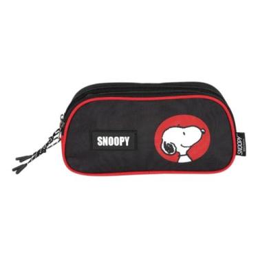Imagem de Estojo Snoopy Peanuts Juvenil, VERMELHO, UN