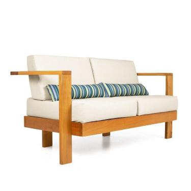 Imagem de Sofá 2 Lugares Bahamas Acquablock Branco Off