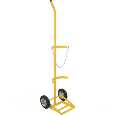 Imagem de Carrinho Para Transportar Cilindro Simples Roda Borracha Mac