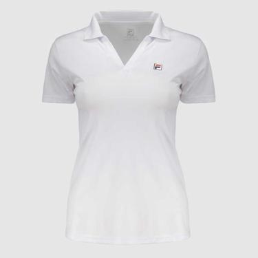 Imagem de Polo Fila F-BOX Tennis Basic Feminina Branco, M