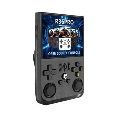 Imagem de Console De Jogos Retro Portátil R36 pro Com Sistema Linux De Código Ab