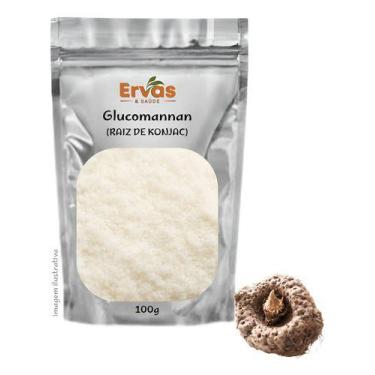 Imagem de Glucomannan Raiz De Konjac 100g 100% Natural Com Laudo. E&s, Sem sabor