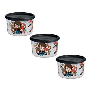 Imagem de Kit 3 Pote Tupperware Mini Instantânea Mágica Harry Potter Colorido 57