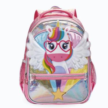 Imagem de Mochila escolar Grande 16 Vários Modelos para menino menina criança co