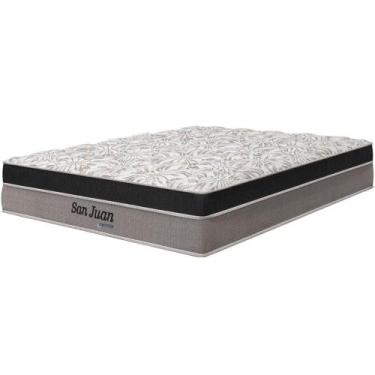 Imagem de Colchão King Size San Juan Molas Ensacadas Pillow Paparazzi 193x203x35