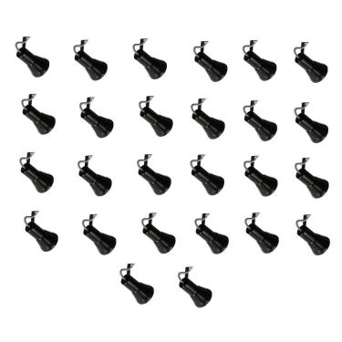 Imagem de Kit 26 Spot Trilho Perfilado Eletro calha Par20 Bulbo OL3