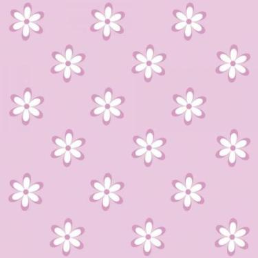 Imagem de Papel De Parede Infantil Flores Margarida - Drop de Casa