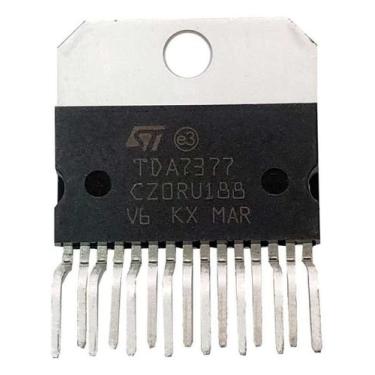 Imagem de C.I. Tda7377 = Tda 7377 Amplificador De Áudio - 15 Pinos - St