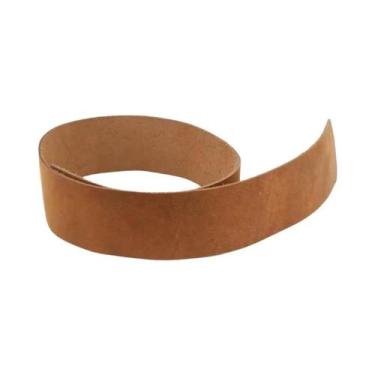 Imagem de Cinto De Couro Genuíno De Vaca De 2mm De Espessura Feito À Mão Com Alç