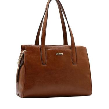 Imagem de Bolsa Boho Chic - Alça de ombro - Chenson 3485699 - Marrom