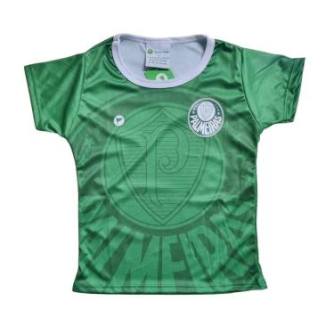 Imagem de Camisa Bebê Palmeiras Baby Look Verde Oficial