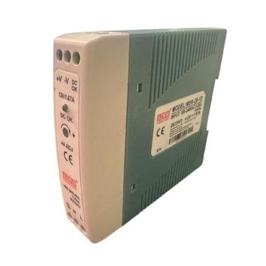 Imagem de Fonte Chaveada Bivolt 12V 1.67A 20W MDR-20-12 P/ Trilho Din - ATMX