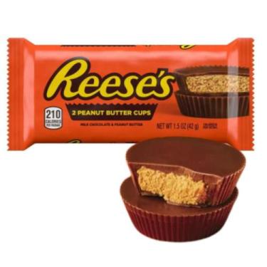 Imagem de Chocolate Reeses Pasta De Amendoim Duo Cups 42g Two Cups Tortinha Esco