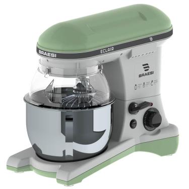 Imagem de Batedeira Planetária Braesi Eclair Bp-500 Cor Verde 5L 10 Velocidades Freq. 50-60hz Bivolt B18190
