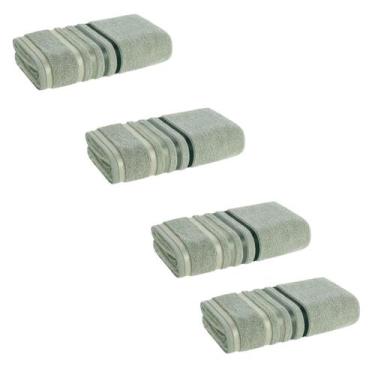 Imagem de Kit 4 Toalhas Banhão Gigante De Algodão Lumina - Karsten