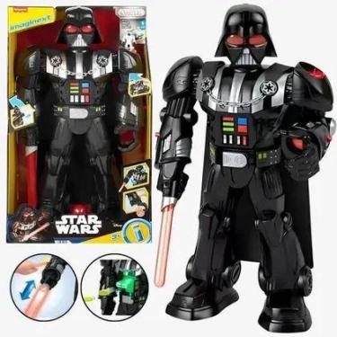 Imagem de Darth Vader Gigante 75 Cm Star Wars com Sabre de Luz, Sons e Efeitos M