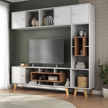 Imagem de Estante Home para Tv até 65 Polegadas com 3 Portas Concept Yescasa