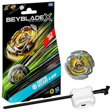 Imagem de Pião Beyblade X Arrow Wizard com Lançador - Hasbro