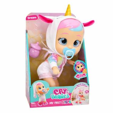 Imagem de Boneca Cry Babies Meus Primeiros Passos Dreamy - Multikids