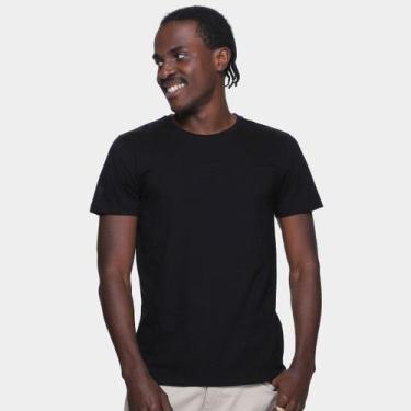 Imagem de Camiseta Colcci V Masculina, Preto, GG