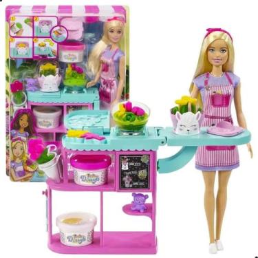 Imagem de Boneca barbie florista com loja de flores - Mattel