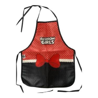 Imagem de Avental Escolar Fashion Girls Tam P 45cmx37cm School Fashion