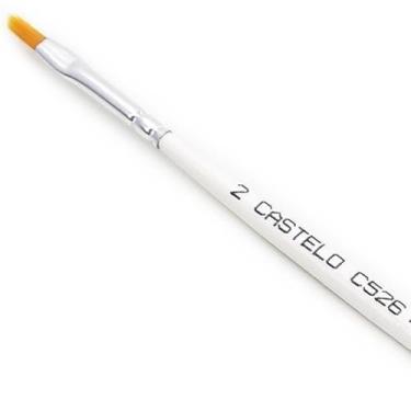 Imagem de Pincel Castelo Série Branca C526 Língua de Gato - Pincéis castelo, 02