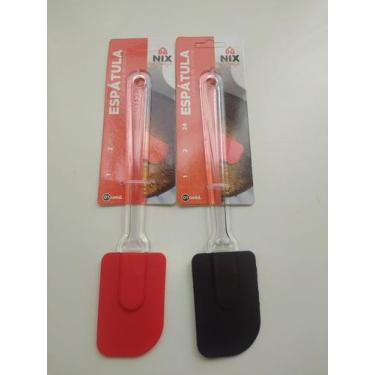 Imagem de ESPÁTULA PÃO DURO DE SILICONE COM CABO DE ACRÍLICO unidade - NIX HOUSE