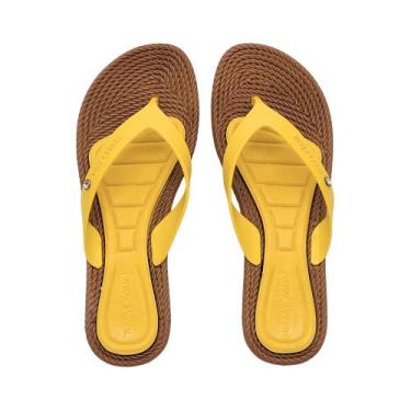 Imagem de Chinelo Tamanco Feminino Plataforma Anabela Terra Água Dedo - Terra E 