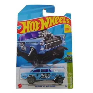 Imagem de Carrinho Hot Wheels 55 Chevy Bel Air Gasser Hkk26 2023k