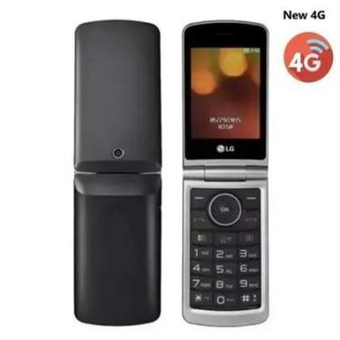 Imagem de Celular G360 Flip Dual Sim MP3 MP4 Tela 3 Preto celular com botoes gra