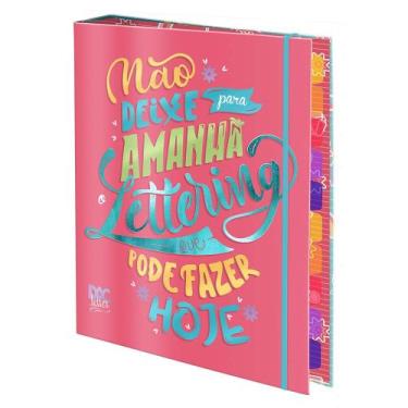 Imagem de Fichario Não Deixe Folha Lettering Colegial Escola Argolado - Dac