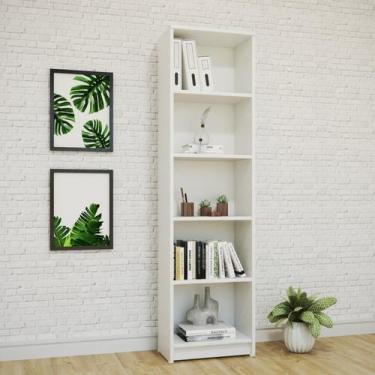 Imagem de Estante Compacta Multiuso sem Porta 178cm x 29.5cm x 48cm Branco - Agn