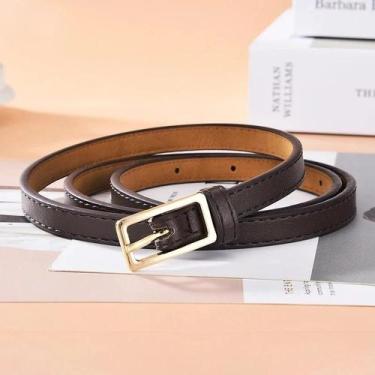 Imagem de Cinto Feminino Fino E Moderno, Minimalista, Versátil, Casual, Com Five