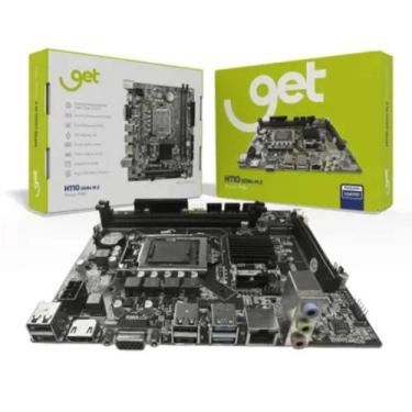 Imagem de Placa mae h110 ddr4 lga 1151 m.2 rede giga get