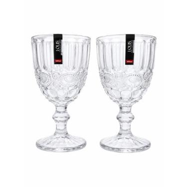Imagem de Kit 2 Taças de Vidro para Vinho 250ml Louis Collection Wolffmix Crista