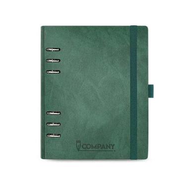 Imagem de Planner Premium Argolado ótima A5 Company Antique Verde com Caixa - OT