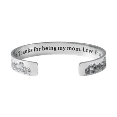 Imagem de KEAIDO Bracelete da amizade, pulseira de melhor amiga, melhor amiga, melhor amiga, BFF, bracelete, pulseira, boho, joia de prata, acessório de volta às aulas, com mensagem inspiradora