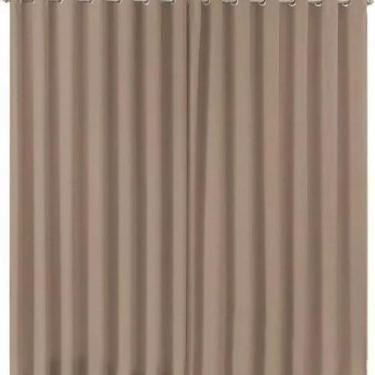 Imagem de Cortina Sala Ou Quarto 2.00 X 1,70 Corta Luz Blackout  Avelã