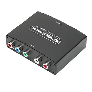 Imagem de Hilitand Conversor escalador HDMI para YPbPr, HDMI para Componente 1080P (YPbPr) Vídeo + Adaptador Conversor Analógico de Áudio R/L para PS3, para PS4, para Blu-ray Player, DVD, Notebook, Monitor