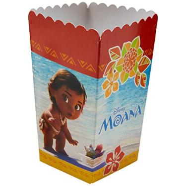 Imagem de Regina Mini Caixa Pipoca Fa R289 Moana - Pacote Com 12 Un Colorido Pacote De 12