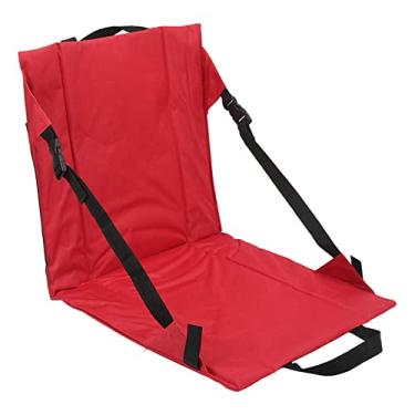 Imagem de almofada de assento de est¨¢dio,Cadeira para Camping, almofada de ajoelhamento espessa de Oxford, Almofada de assentos dobr¡§¡éveis ??de est¡§¡édio ao ar livre port¡§¡étil Cadeira crazy creek para arqu