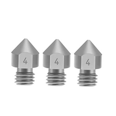 Imagem de LUGU Peças da impresso 3D Bicos de liga de titânio 3pcs TC4 0,2/0,3/0,4/0,5 mm Bico extrusor M6 read MK8 opcional pa filamento de 1,75 mm compatível com CR-10 3-3 Pro