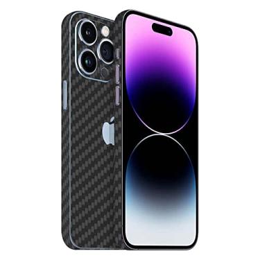 Imagem de Skin Adesivo Traseira Fibra Carbono Para iPhone 14 Pro Max